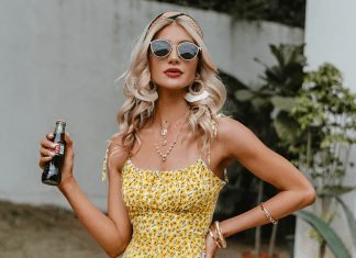 Bohemian style combines earth tones