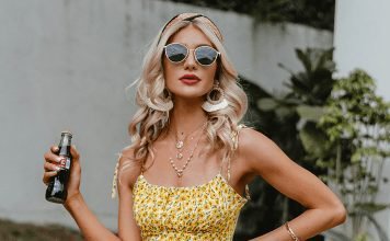 Bohemian style combines earth tones