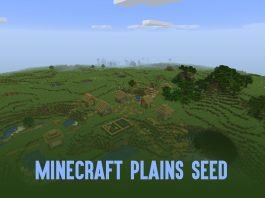 Minecraft plains seed