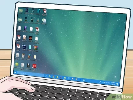 A Laptop Screen