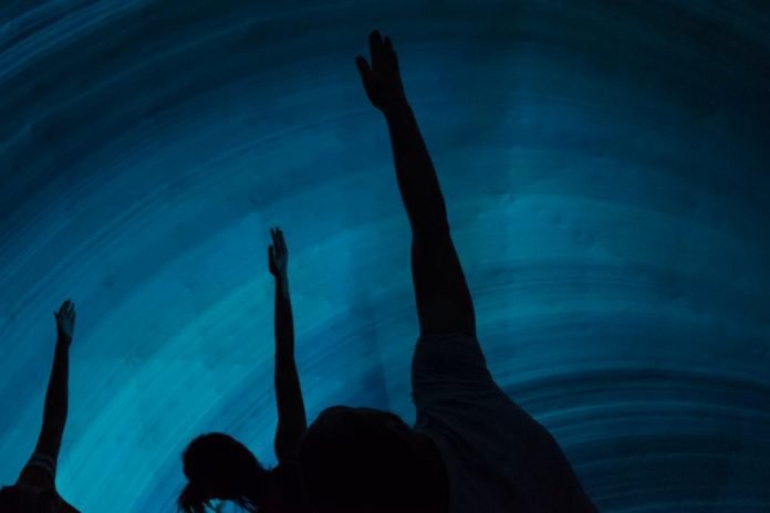 Yoga in an immersive virtual dome