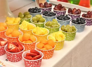 A Plate Full Of Delicious Delights To Serve At Birthday Party Plate Full Of Delicious Delights To Serve At Birthday Party