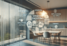 Window Frosting: Enhancing Privacy and Style for Your Home or Office with Benefits, Applications, and Trends Window Frosting