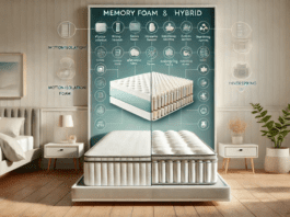 memory foam vs. hybrid