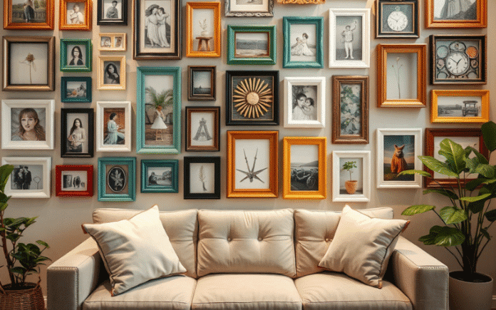 picture frame wall ideas