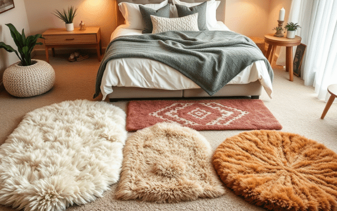 cute rugs for bedroom
