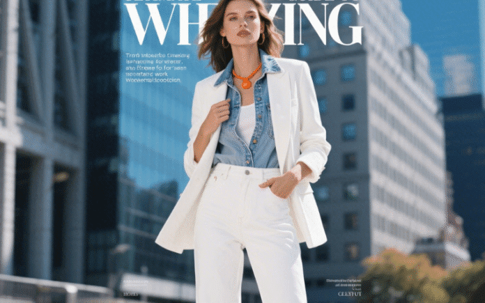 white jeans outfit