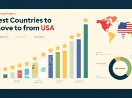 Best Countries to Move to from USA