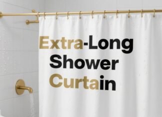 Extra-Long Shower Curtain: The Ultimate Solution for Stylish, Practical, and Full-Coverage Bathroom Decor Extra-Long Shower Curtain