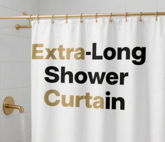 Extra-Long Shower Curtain: The Ultimate Solution for Stylish, Practical, and Full-Coverage Bathroom Decor Extra-Long Shower Curtain