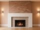 Revamp Your Living Space with a Painted Brick Fireplace: A Stylish Blend of Timeless Charm and Modern Elegance Painted Brick Fireplace