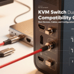 KVM Switch Dual Monitor Compatibility Guide: Best Devices, Cables, and Configuration Tips kvm switch dual monitor