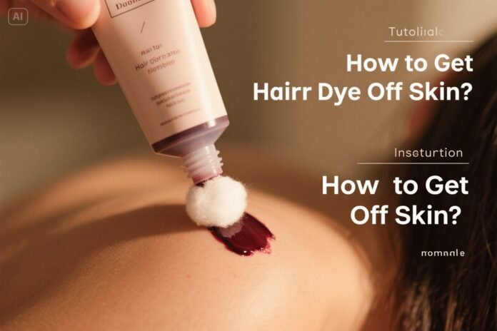 How to Get Hair Dye Off Skin How to Get Hair Dye Off Skin