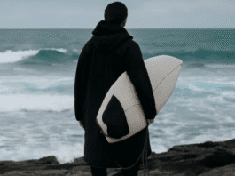Surf parka and hoodie