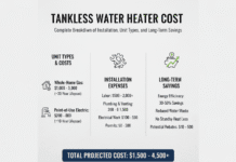 Tankless Water Heater Cost Breakdown: Installation Fees, Energy Savings, Pros & Cons, Maintenance Expenses, and Long-Term ROI Explained Tankless Water Heater Cost
