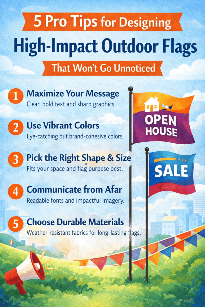 Designing High-Impact Outdoor Flag That Won't Go Unnoticed Outdoor Flag