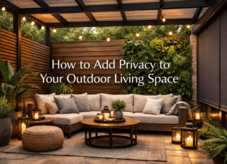 How to Add Privacy to Your Outdoor Living Space Outdoor Living Space Privacy
