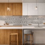 Timber vs Laminate Kitchen Cabinets: Which Should You Choose? Laminate Kitchen Cabinets