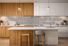 Timber vs Laminate Kitchen Cabinets: Which Should You Choose? Laminate Kitchen Cabinets