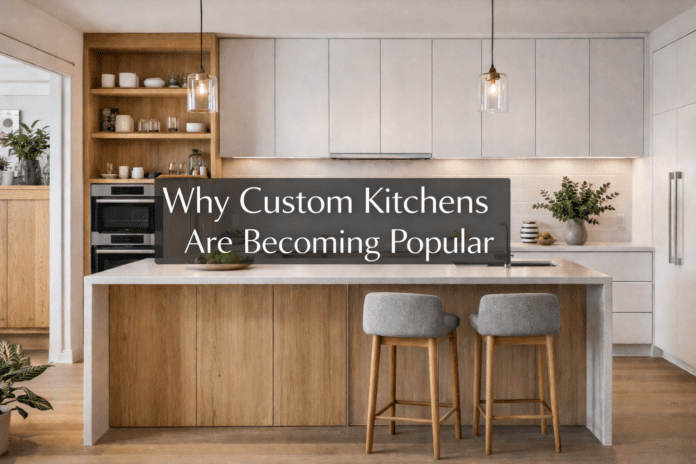 Why Custom Kitchens Are Popular in Australian Homes Custom Kitchens