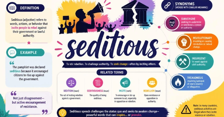 Seditious Meaning in Simple Terms 