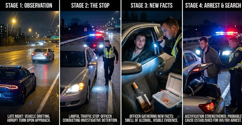 A Practical Example: A Stop That Develops Into an Arrest